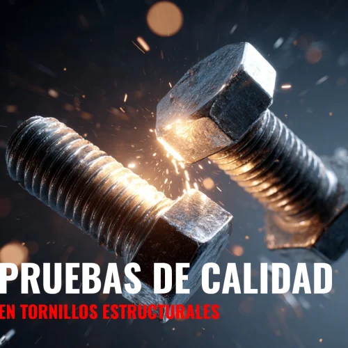 Pruebas de Calidad en Tornillos Estructurales